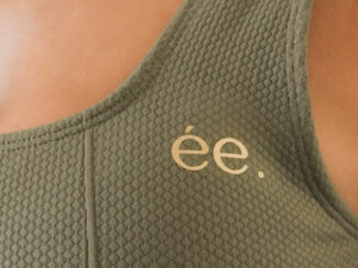 alt="brassière Glow Club olive texture activewear ambrée"