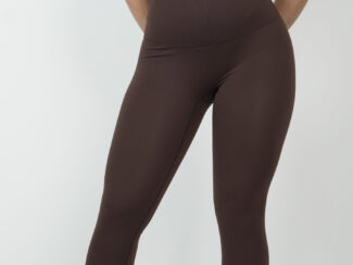 Legging Glow Club – Marron Intense | ambrée.