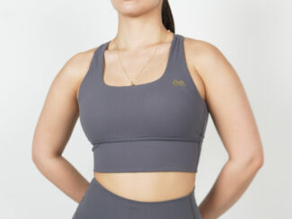 Brassière Glow Club – Gris Éclipse | ambrée.