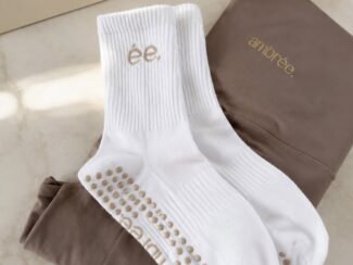 Grip Socks — White ambrée.